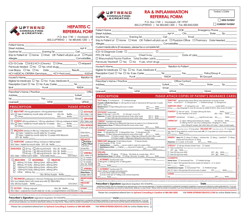 Referral Forms Custom Forms for your Pharmacy
